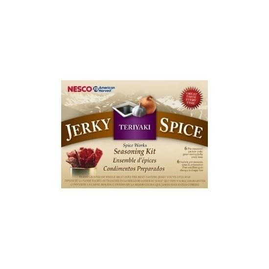 BJT-6, Jerky Spice Works, Teriyaki Flavor, red, 6 Pound (Pack of 1)
