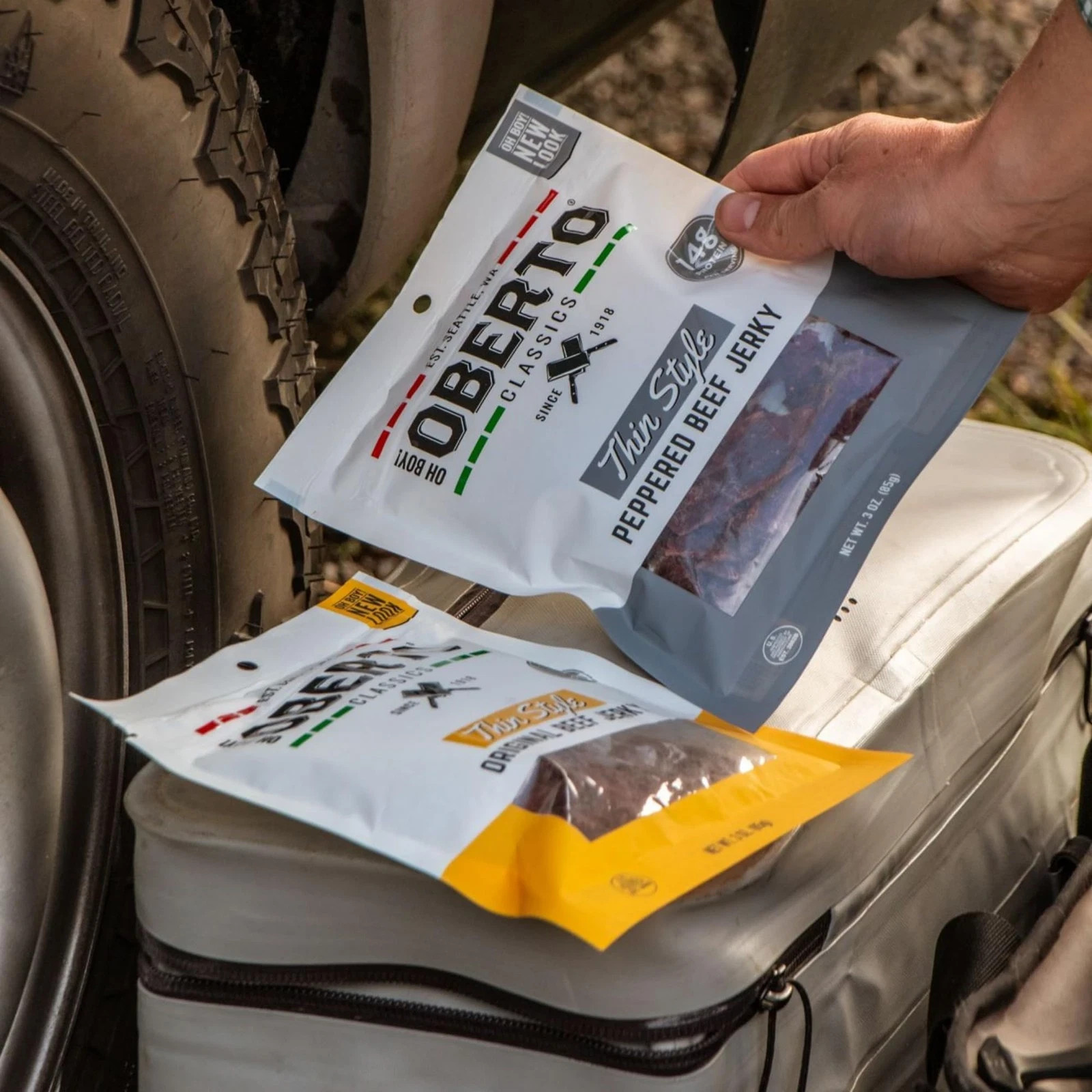Oberto Classics Thin Style Beef Jerky, Original Flavor, No Artificial Ingredi…