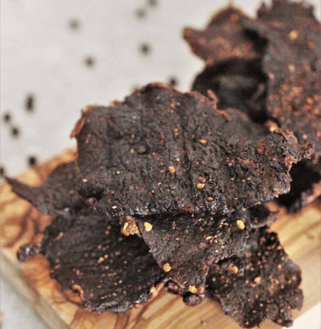 Prime Rib Papa Dan’s Premium Beef Jerky 1/2 Half Pound Bag 8oz Package Jerky Hut
