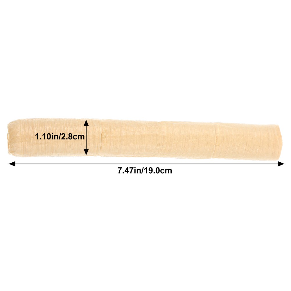 Reusable Beige Collagen Sausage Casing for DIY Sausage Making Use