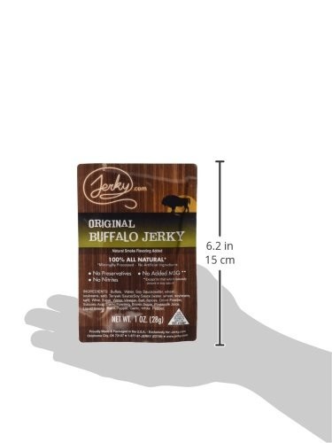 Exotic Jerky Variety Pack 4pc Wild Game Snacks Sampler Venison Elk Buffalo Boar