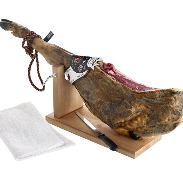 Jamon Ibérico de Bellota Bone-In Ham 48-Month Aged (Pata Negra, Spain)