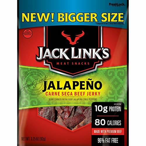 Jack Link’s Jerky JALAPENO 3.25 oz [8-Bags]