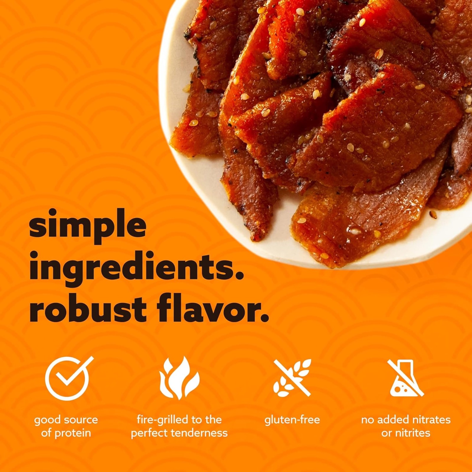 Golden Island Pork Jerky 9Oz Pack Of 2 Korean Bbq Protein Snack Gluten Free