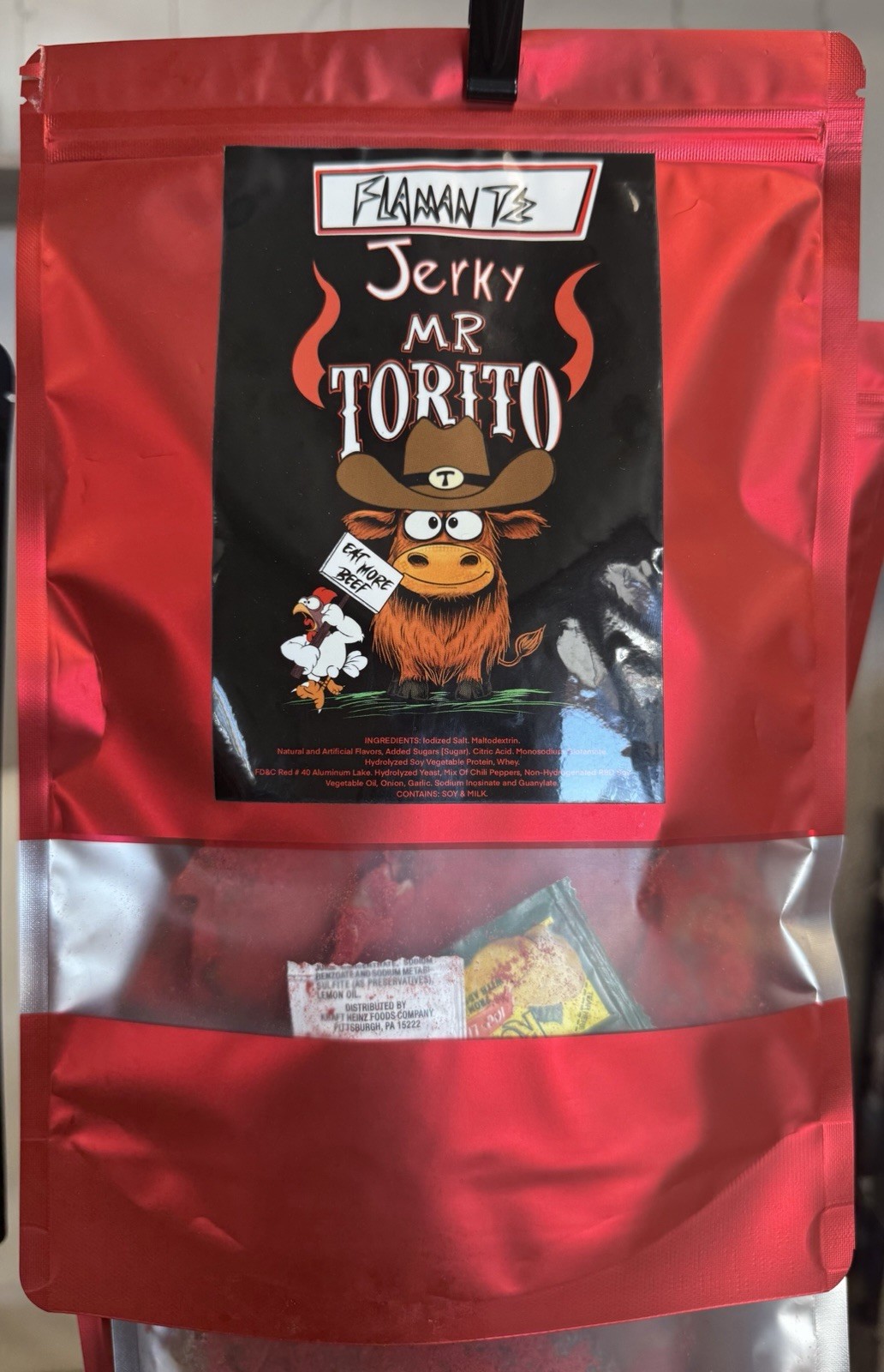 Jerky MR TORITO Beef Jerky Flamante Assorted Dried Meat Snack