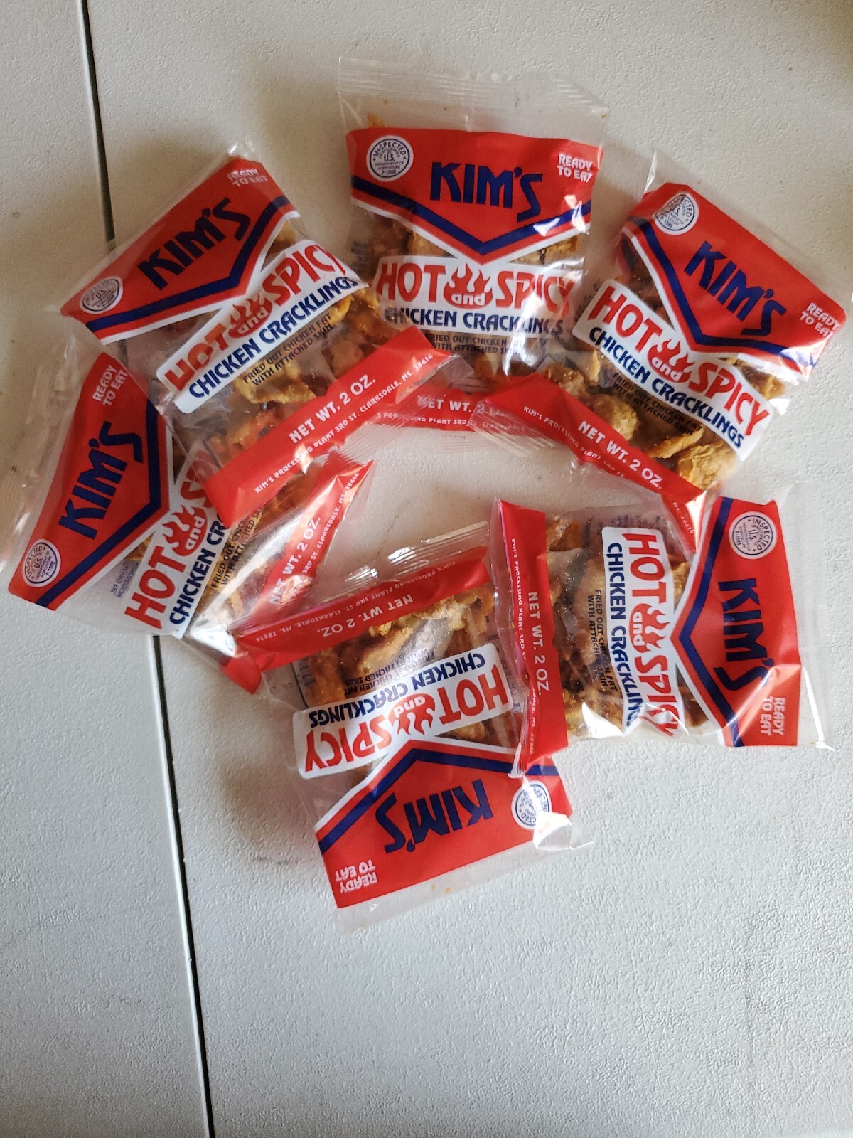 KIMS Chicken Cracklin Hot ( 6 pk.)