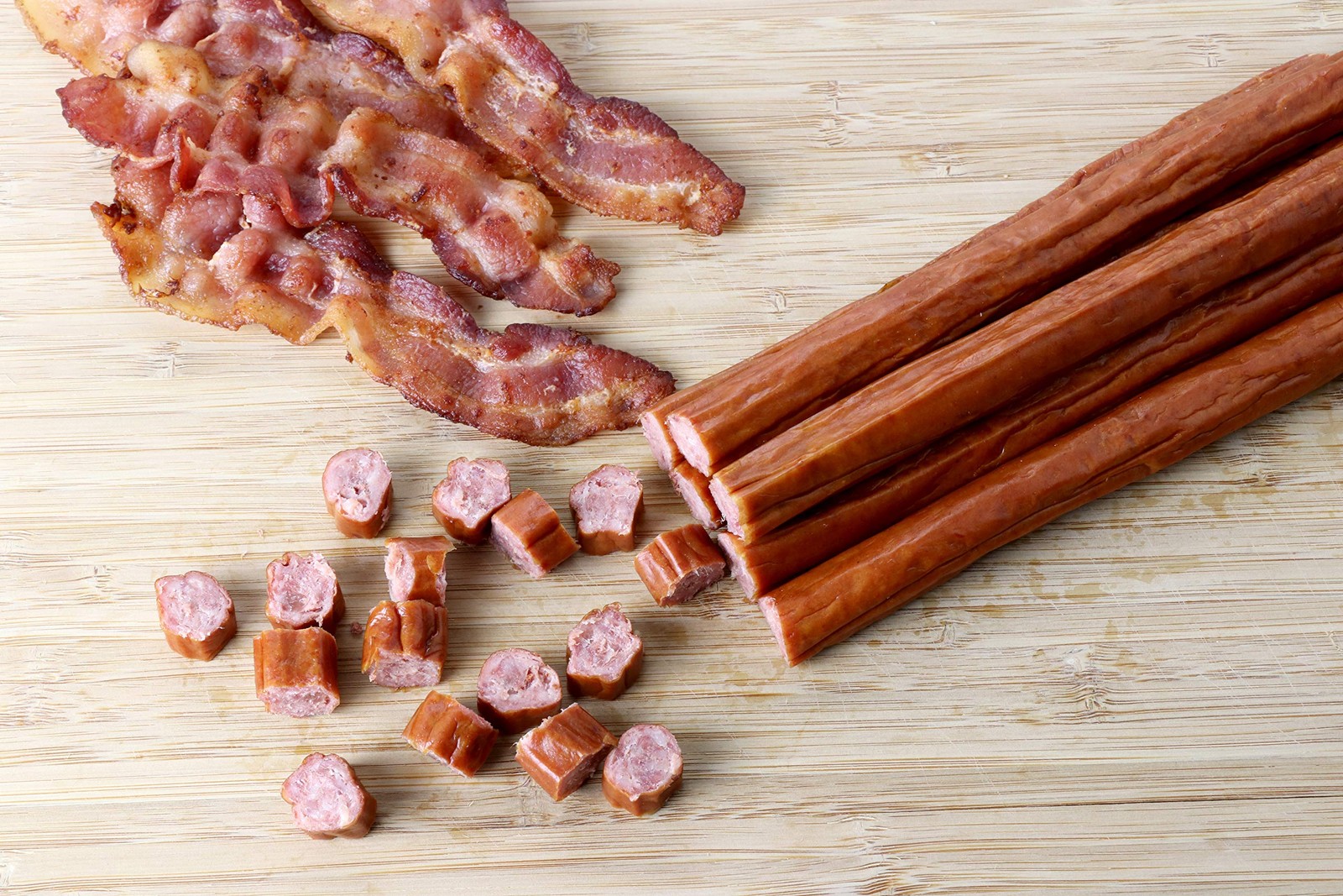Wenzel’s Farm Bacon and Beef Snack Sticks │Snack Sticks │ Flavorful, Naturall…
