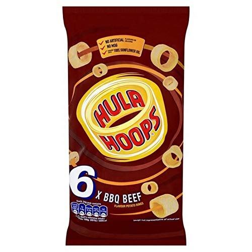 Hula Hoops BBQ Beef Multipack 24g x 7 per pack