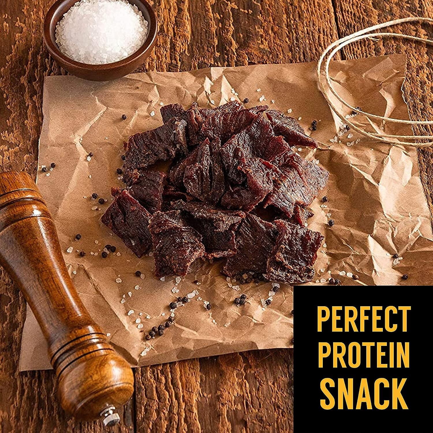 Tillamook Country Smoker ZERO SUGAR TERIYAKI BEEF JERKY 2.2oz 2 Bags AUG 2024