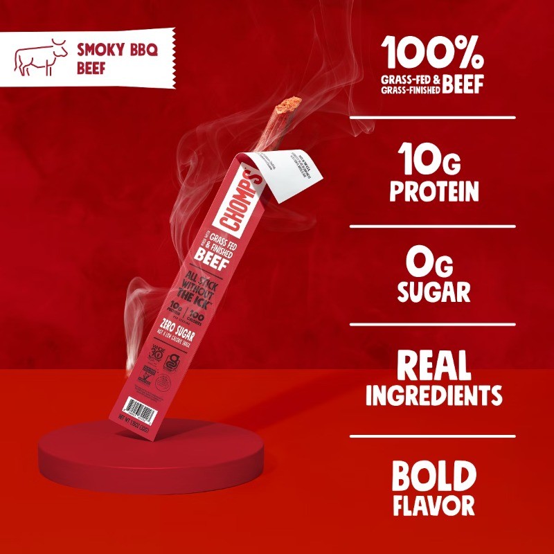 Smoky BBQ Beef Meat Sticks – 9.2oz/8ct