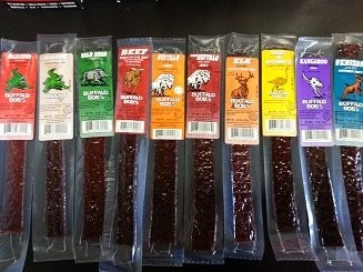 25 Piece Game Jerky Alligator Beef Buffalo Elk Ostrich Kangaroo Venison Wild …