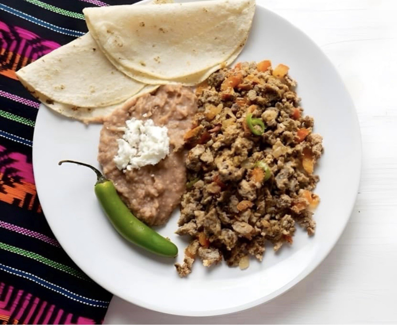 Machacado Carne Seca De Res Beef Shredded Jerkey From Mexico Apodaca N.L. 16 oz