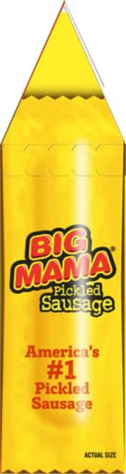 Big Mama Pickled Sausages 6 Pack 2.4 Oz Low Carb Snacks