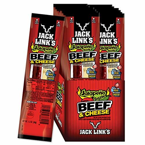 Jack Link’s Jalapeno Beef & Cheese Combo Pack, 1.2 oz., Pack of 16