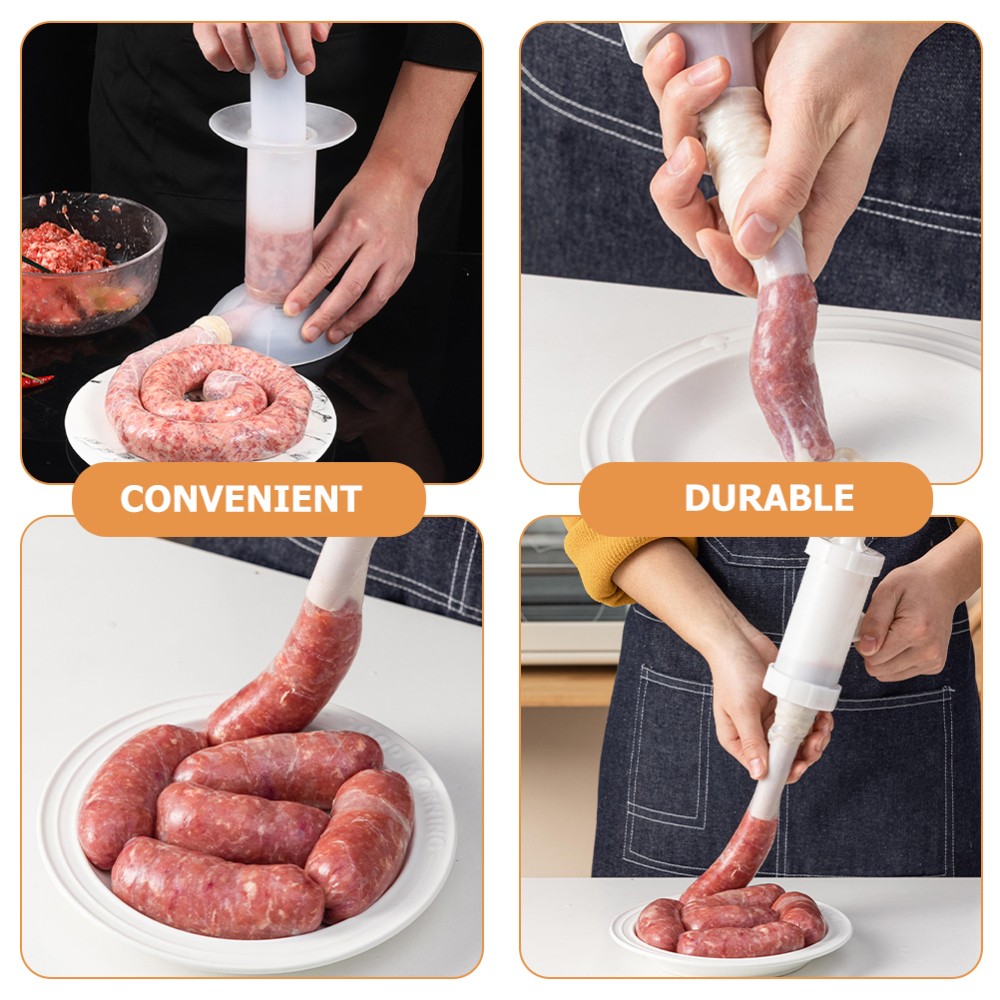 3pcs handmade Ham Sausage Protein Casing Sausage Casing Skin Natural Dry Skin