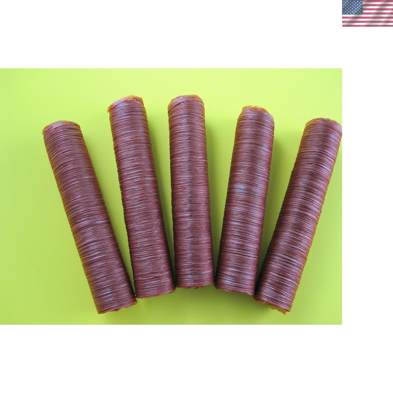17mm Slim Snack Stick Casings – 5 Strands for 23 lbs Homemade Sausage
