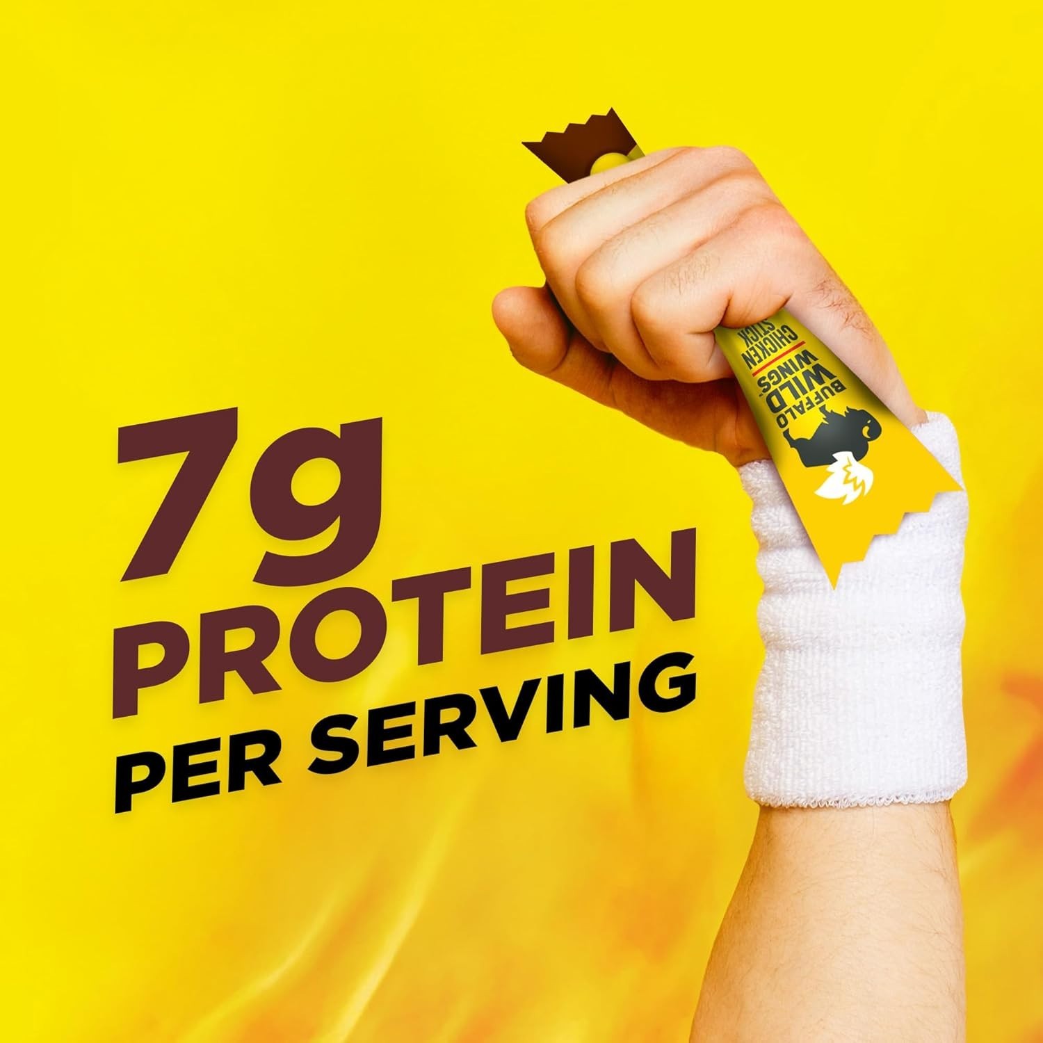 Slim Jim Chicken Stick, Buffalo Wild Wings Honey BBQ Seasoned 0.28 oz. Pack of 2