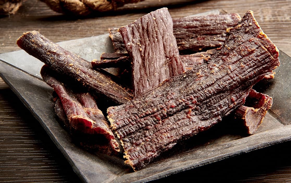 Wild Bills Hickory Smoked Beef Jerky Strips, 30-Count, 15 Ounce (Pack of 1)