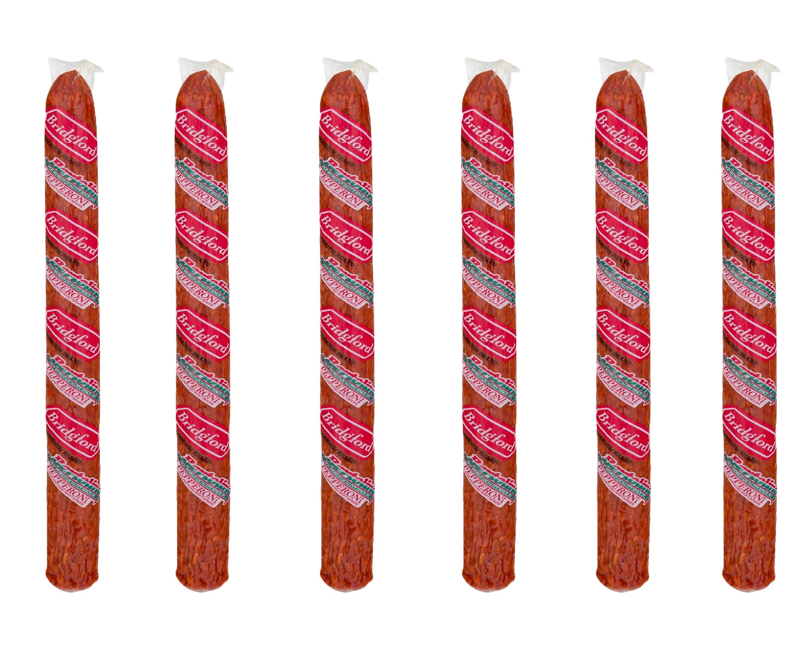 Bridgford Old World Pepperoni Stick, High Protein, 16 oz (Pack of 6)
