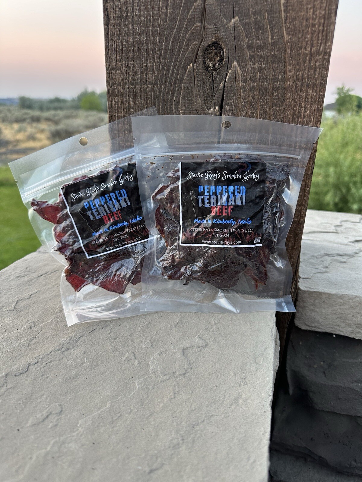 Peppered Teriyaki Beef Jerky