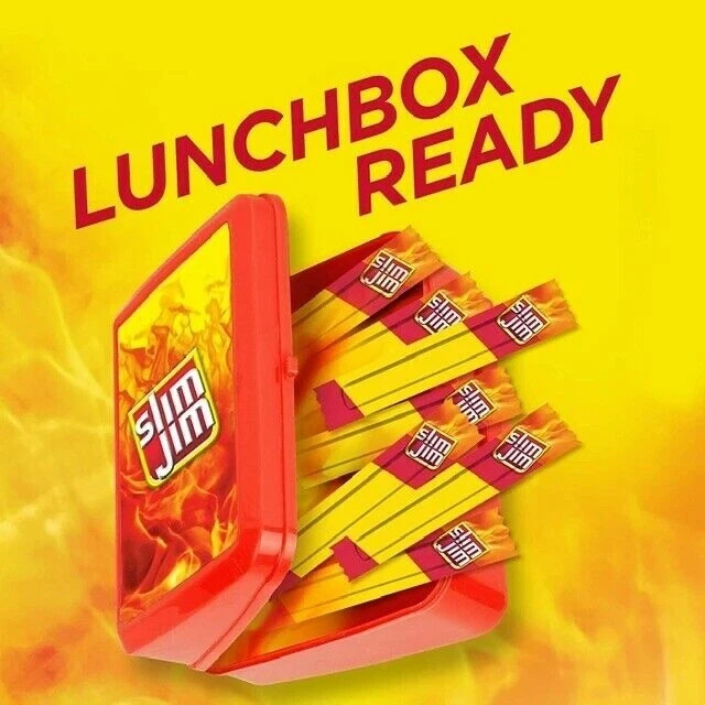 Slim Jim Original Smoked Snack Stick, 0.28 oz, 14 count GREAT DEAL!!