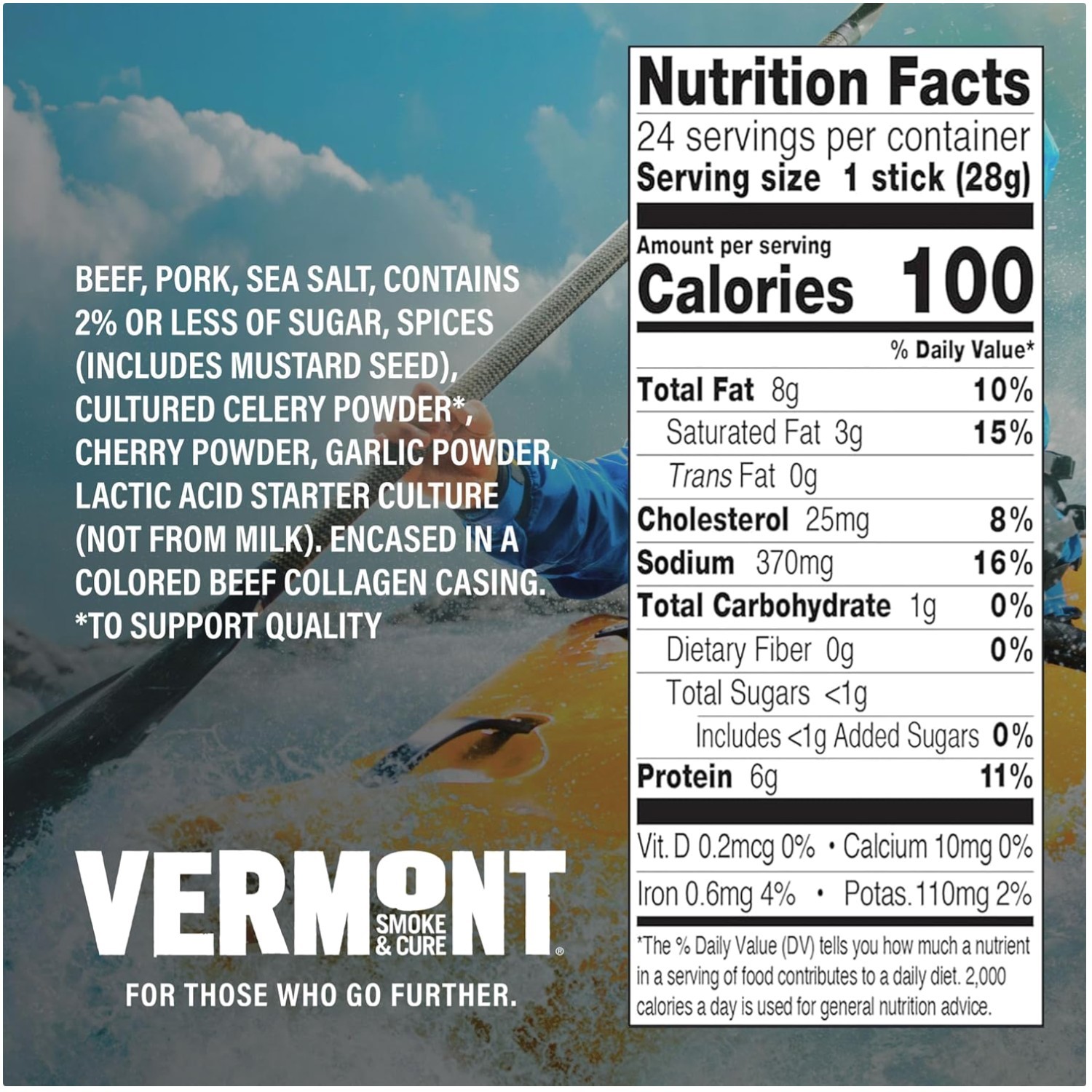 Clean Protein Meat Snacks, Individually Wrapped, 24 Pack