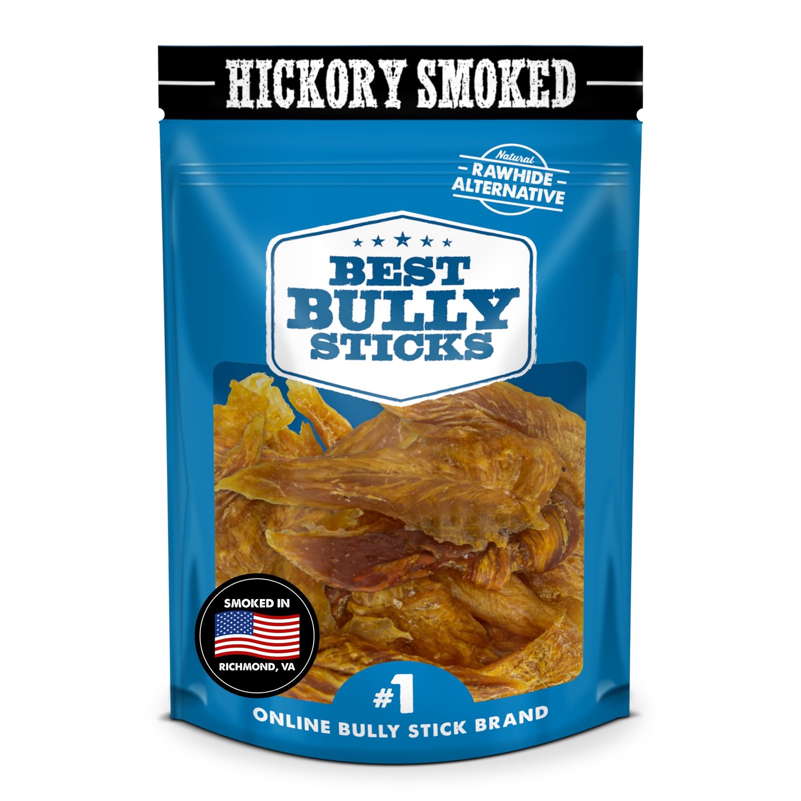 Best Bully Sticks Hickory Smoked Chicken Jerky 8oz