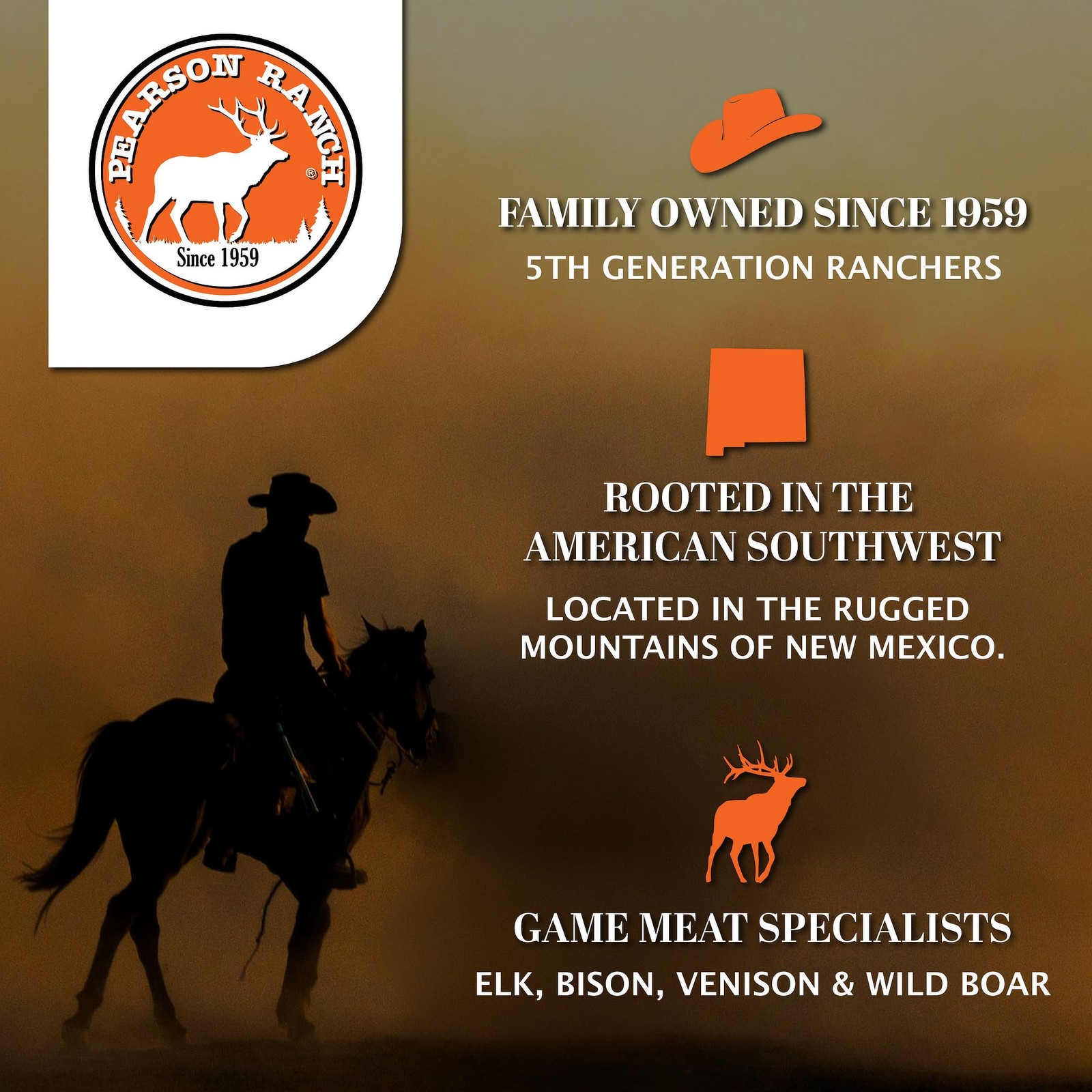 Pearson Ranch Meat Sticks Variety Pack Elk, Bison, Venison, Wild Boar Exoti…