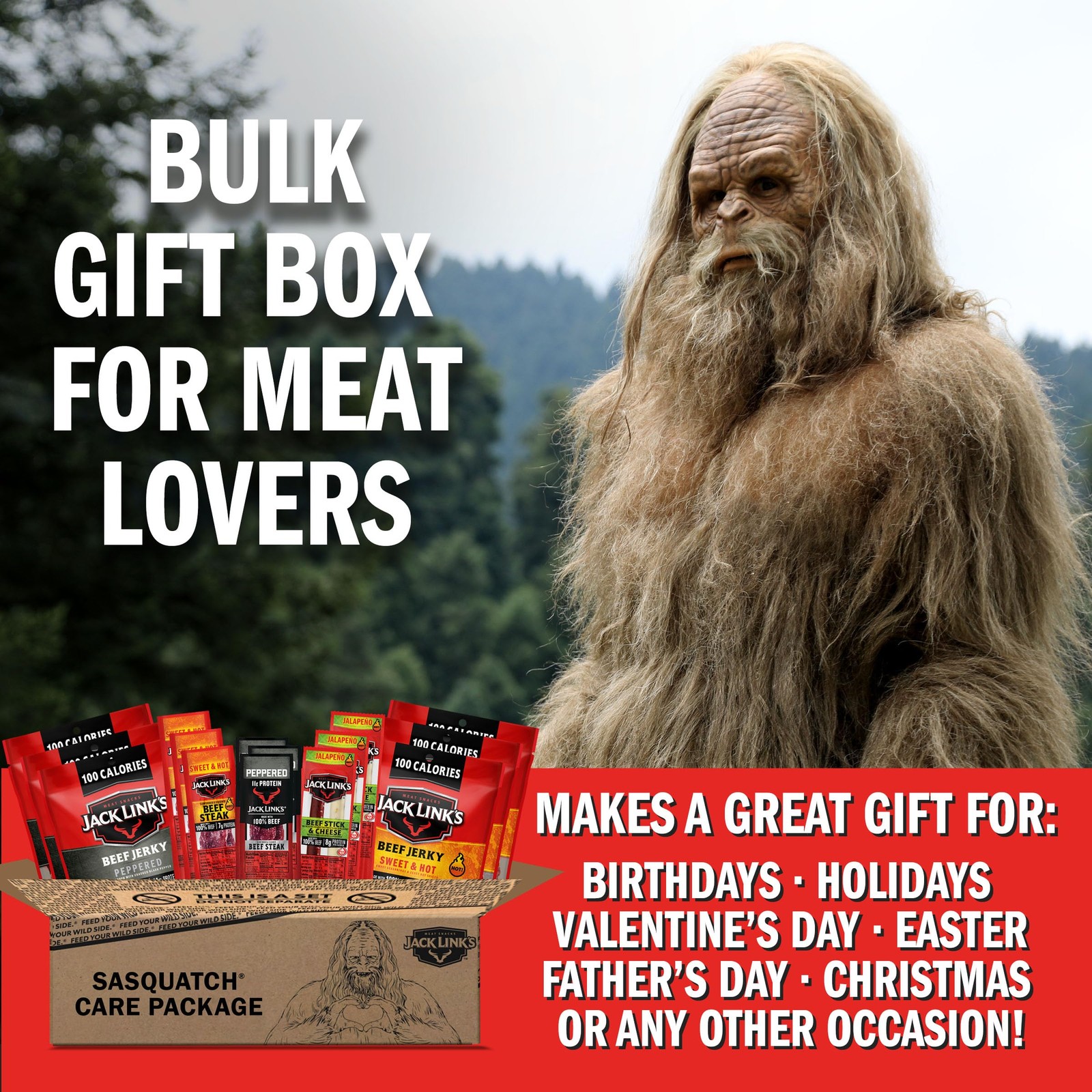 Spicy Beef Jerky Gift Basket Variety Pack – Includes Jerky Meat & Cheese Comb…