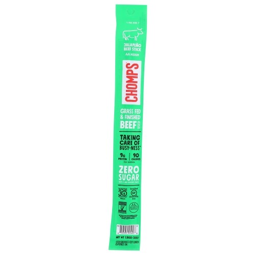 Beef Stick Jalapeno 1.15 Oz(Case Of 24) By Chomps
