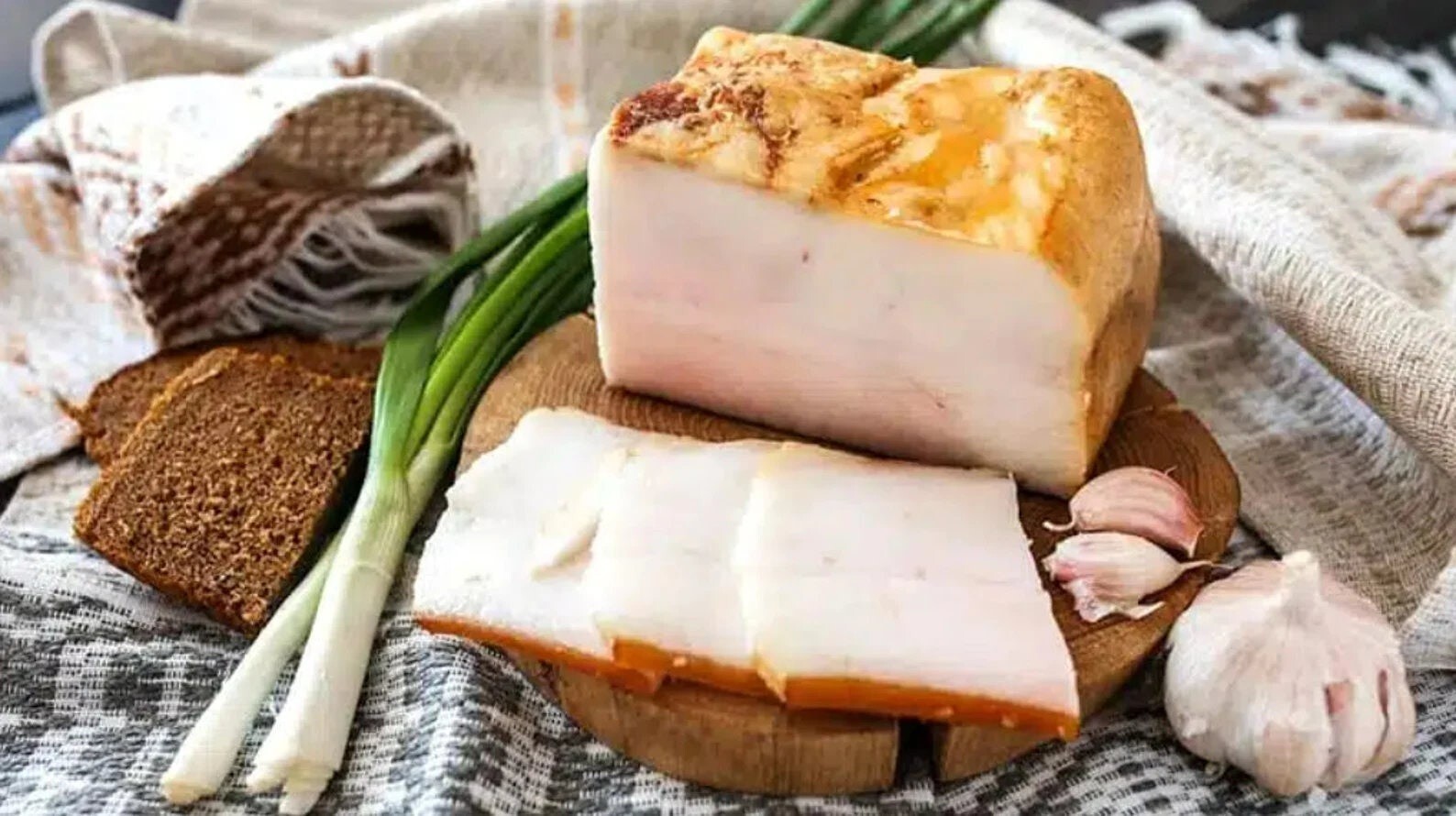 Tea Bacon Russian/Ukrainian Salo -Salted Pig Fat | Pork Lard, European Tradition