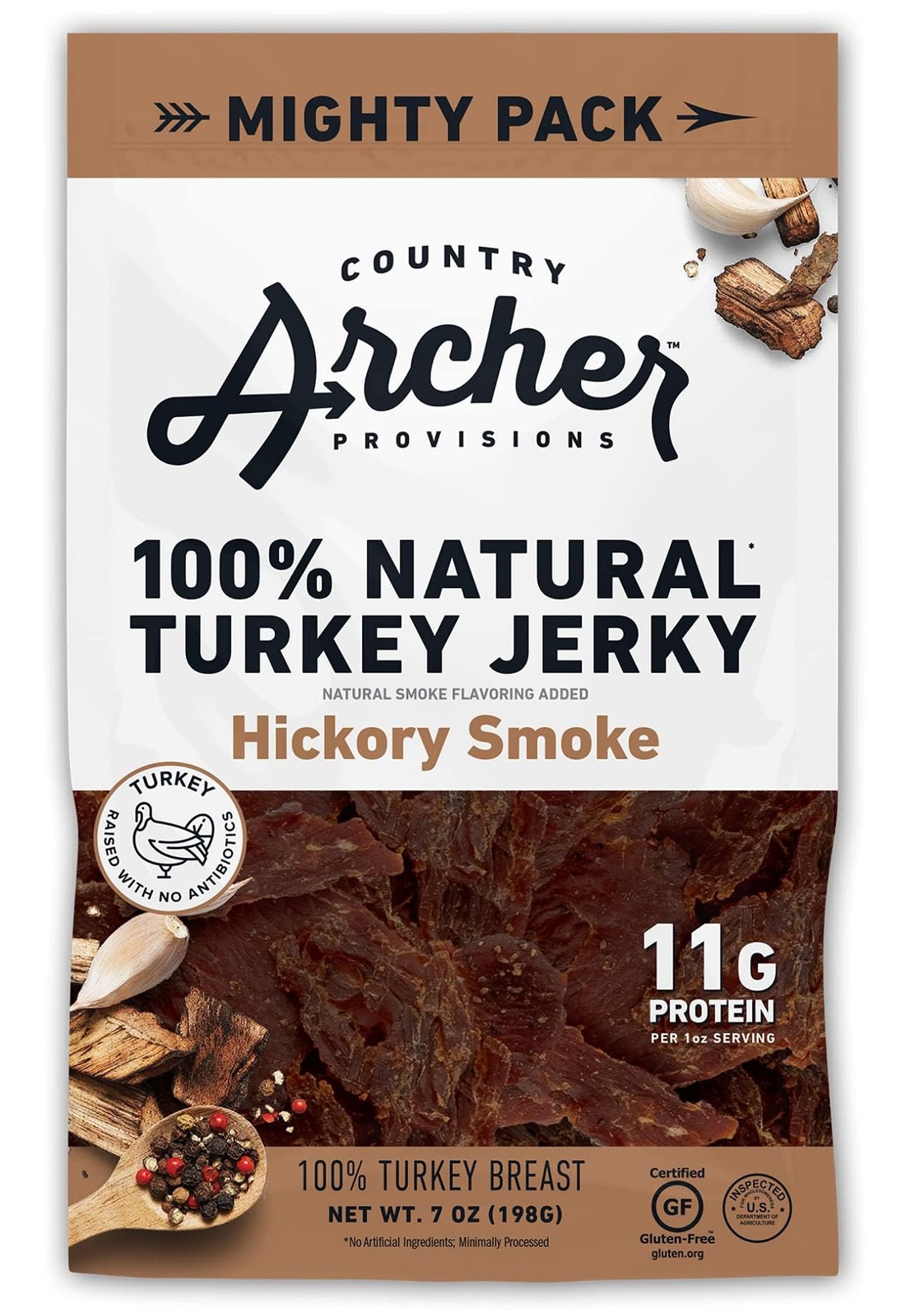Turkey Jerky – Turkey Meat Protein Snacks, Turkey Jerky for People, Protein M…