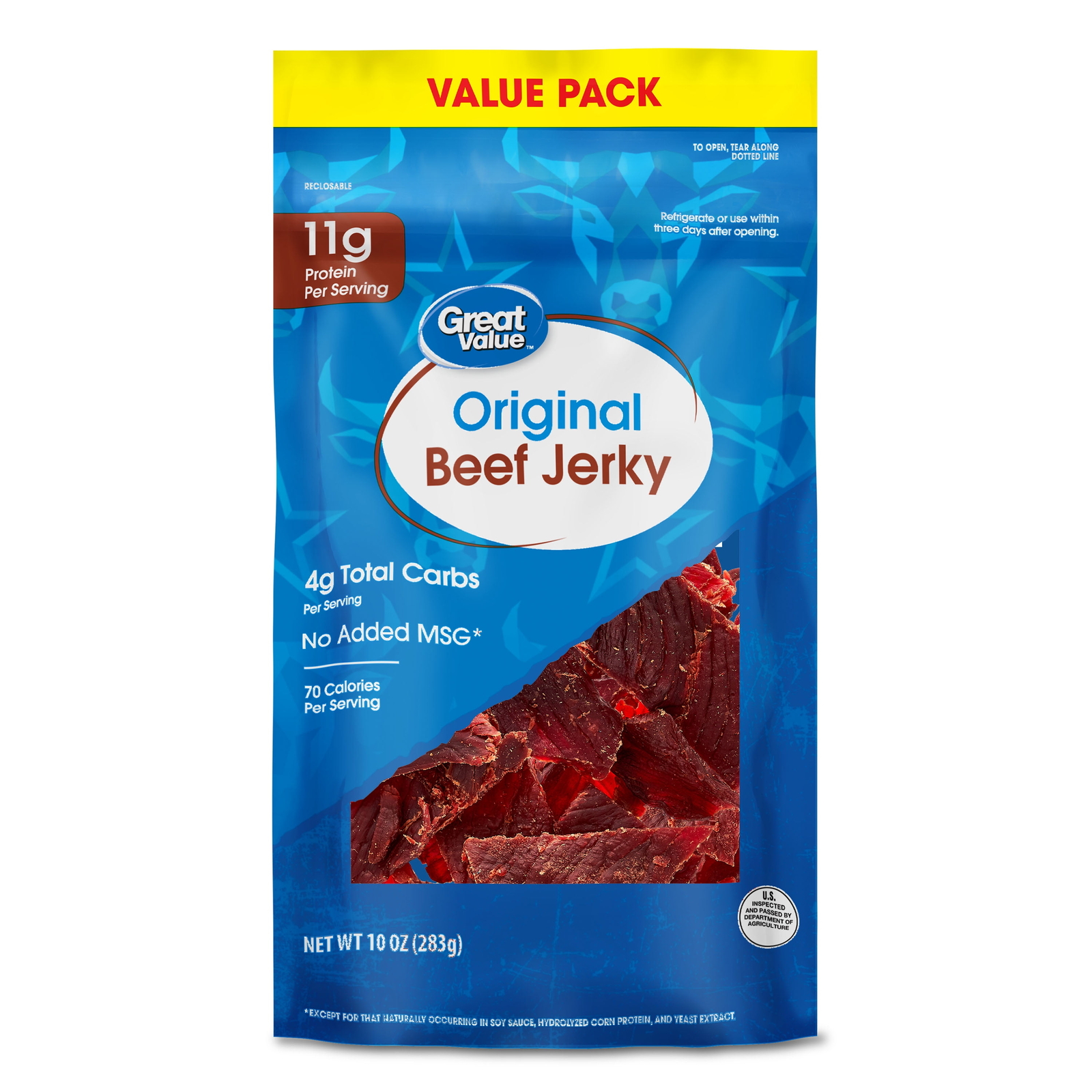 2 Pack – Original Beef Jerky Value Pack, 10 oz