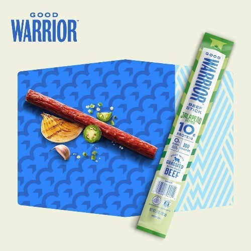 Good Warrior Jalapeno Beef Meat Sticks – 8oz/8ct