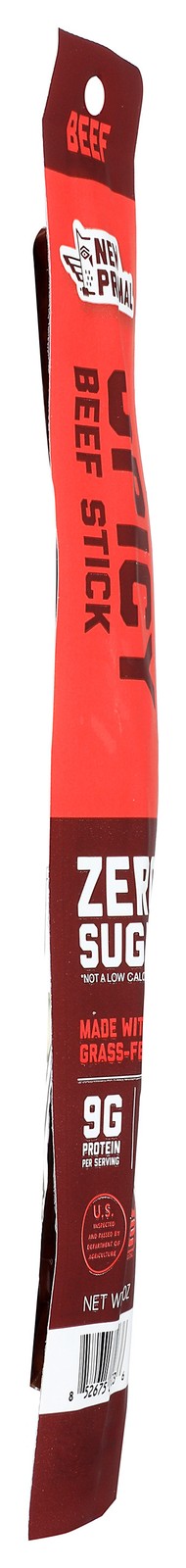Spicy Grass Fed Beef Stick By New Primal 1 Oz Meat Snack 20 Pack