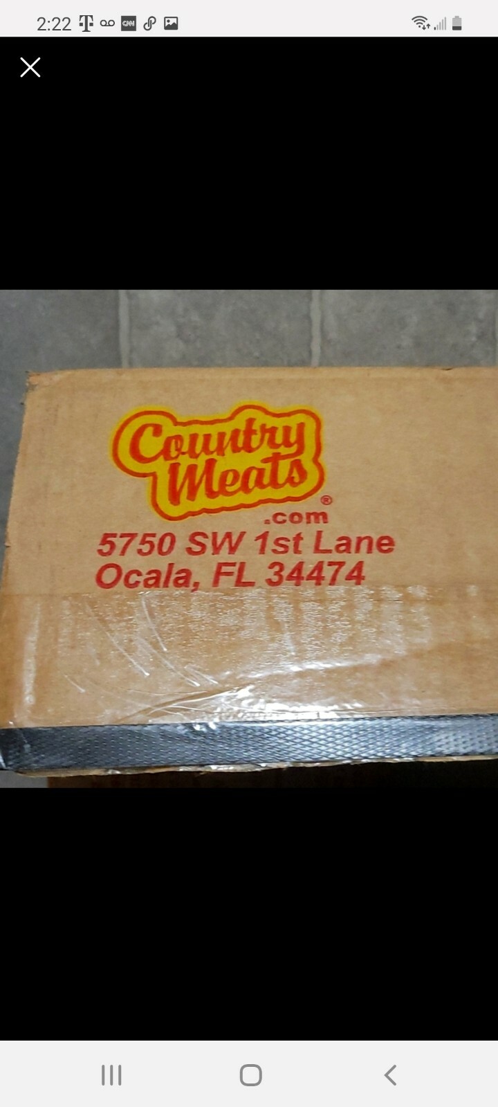 Case Of Meat Sticks