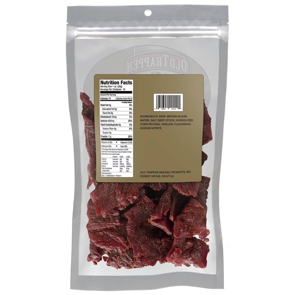 Old Fashioned Beef Jerky – 10oz