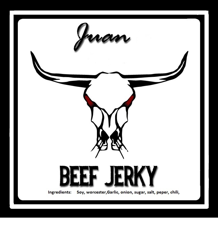 JUAN’S HOME MADE OLD SCHOOL BEEF JERKY 16 oz Bag Black Pepper