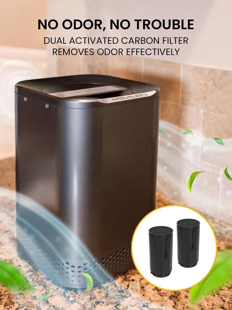 Electric Kitchen Composter 2.5L Countertop Food Waste Recycler 150W Stainless
