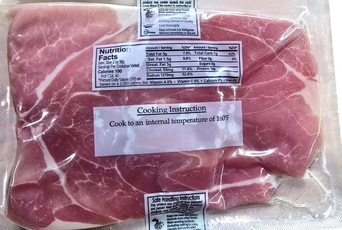 Danl Boone Inn Brand Country Ham 5-3 Oz. Biscuit Cut Packs