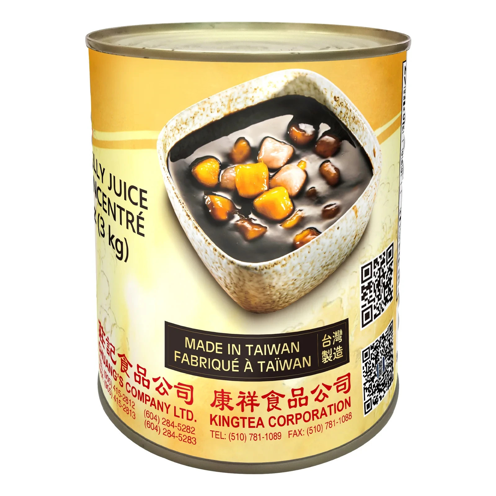 Chuangs Grass Jelly Extract Made In Taiwan Healthy Protein Snack Mix 6lb NEW