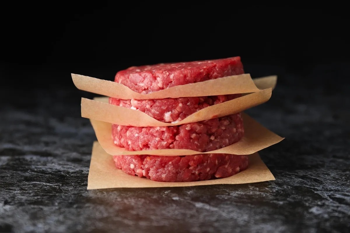 Dundy County Processors 20 1/4 pound patties. 5lbs package Ground Beef