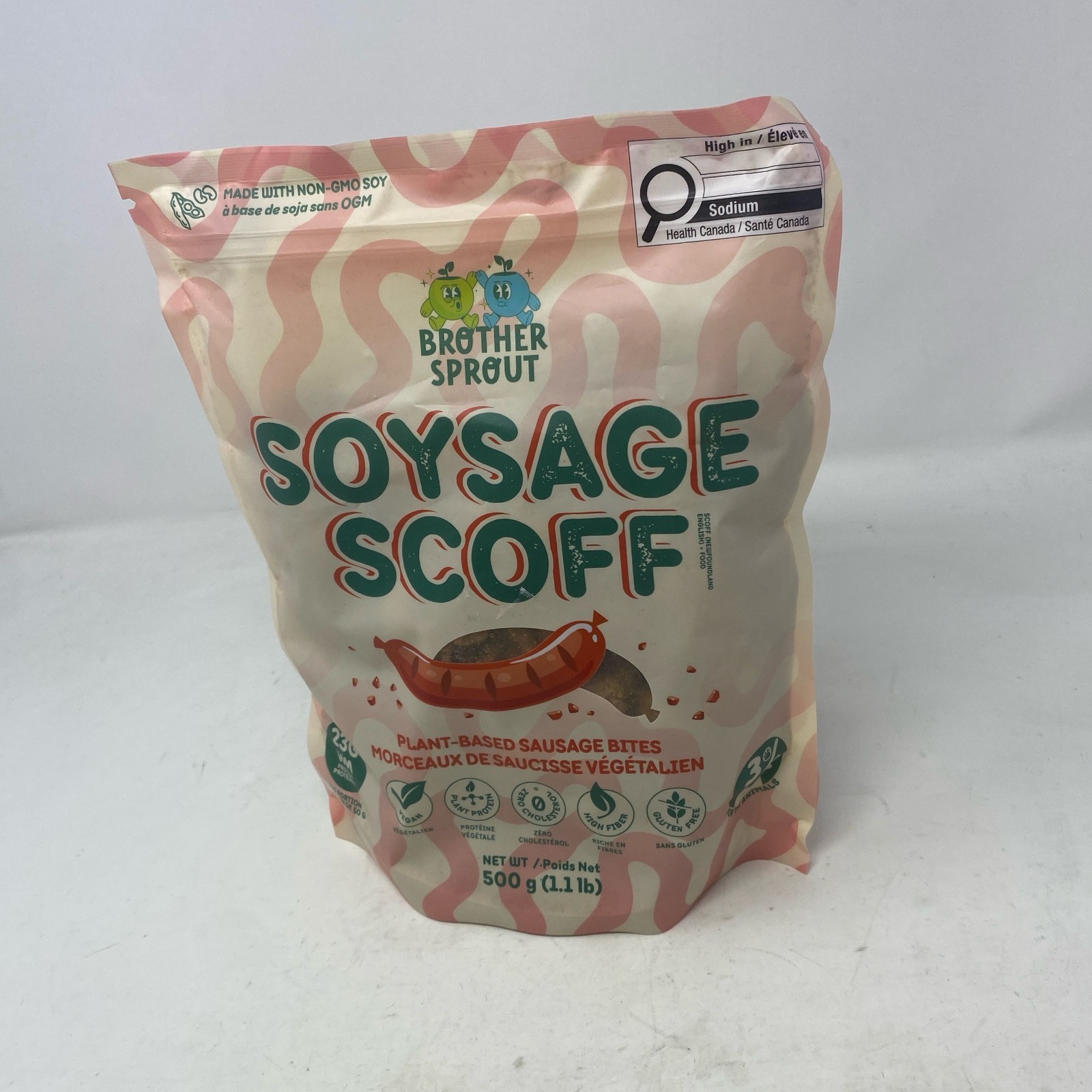 Brother Sprout Soysage Scoff plant-based sausage crumbles 500g