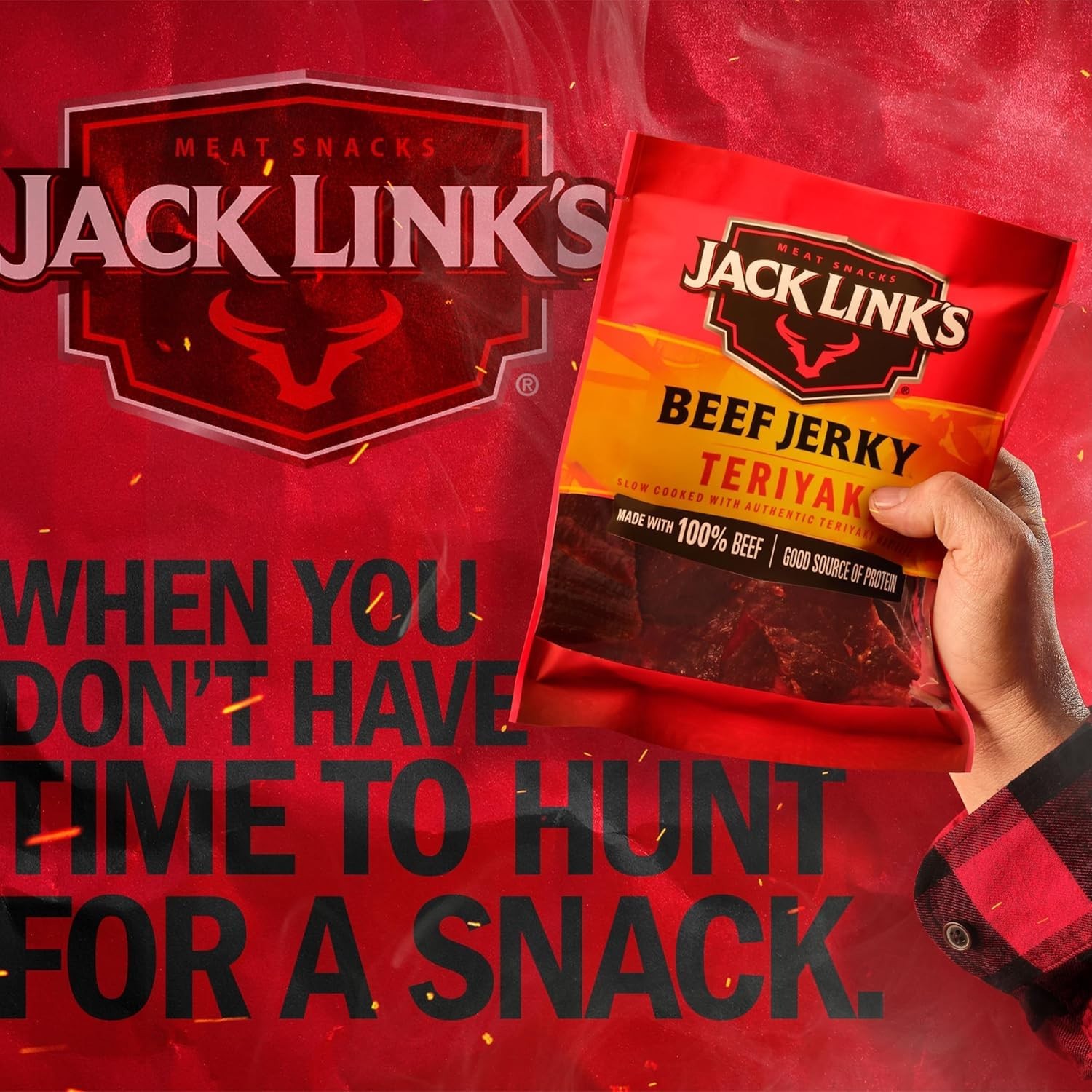 Jack Link’s Teriyaki Beef Jerky – (2 Pack) 9 18 Ounce (Pack of 1),