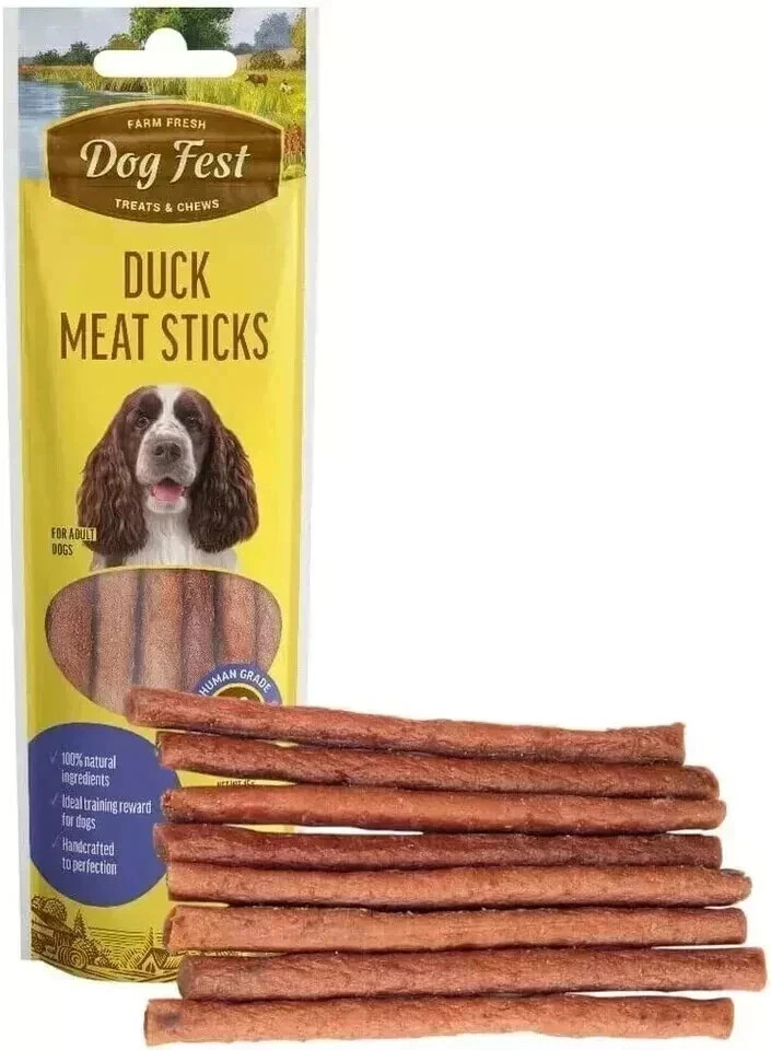 Dog Fest Duck Meat Sticks 45G Free Shipping World Wide