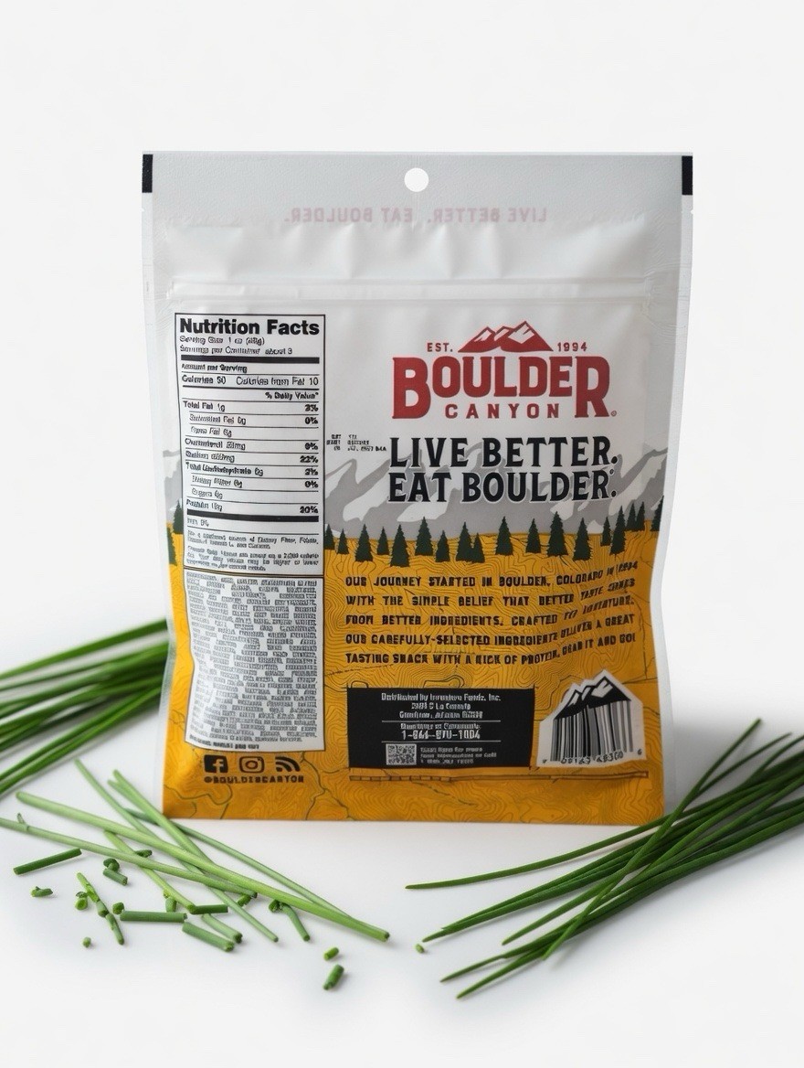 Boulder Canyon Trailhead Teriyaki Beef Jerky – 10g Protein, All-American Beef