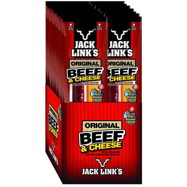 Jack Link’s Original Beef & Cheese Combo Pack, 1.2 oz – (16 Each)