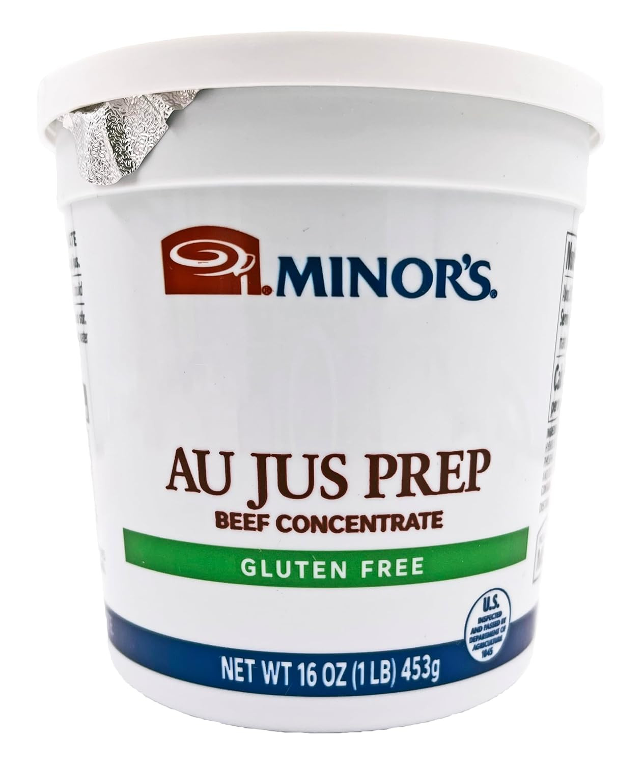 Minors Beef Au Jus Concentrate 16 Ounce Gluten Free Flavor for Soups Stews