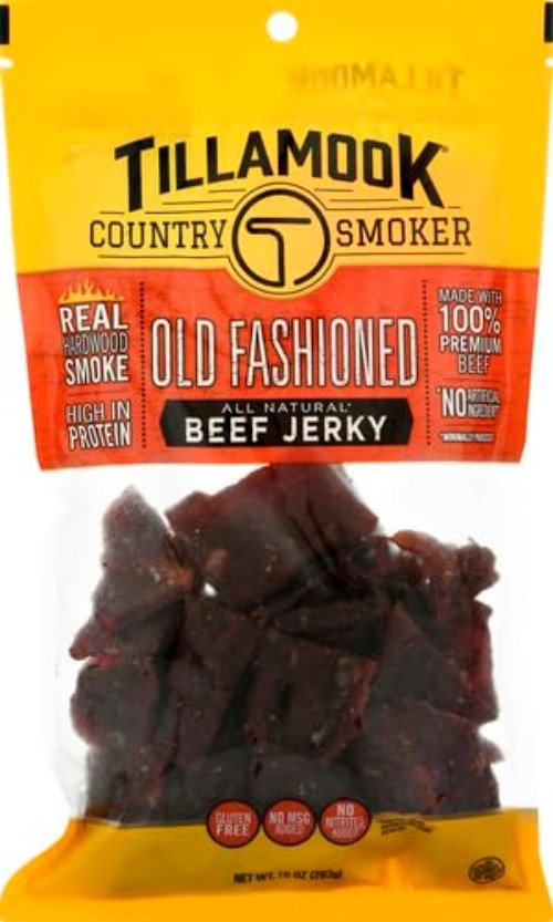 Old Fashioned Hardwood Smoked Beef Jerky – High-Protein, Gluten-Free Snack
