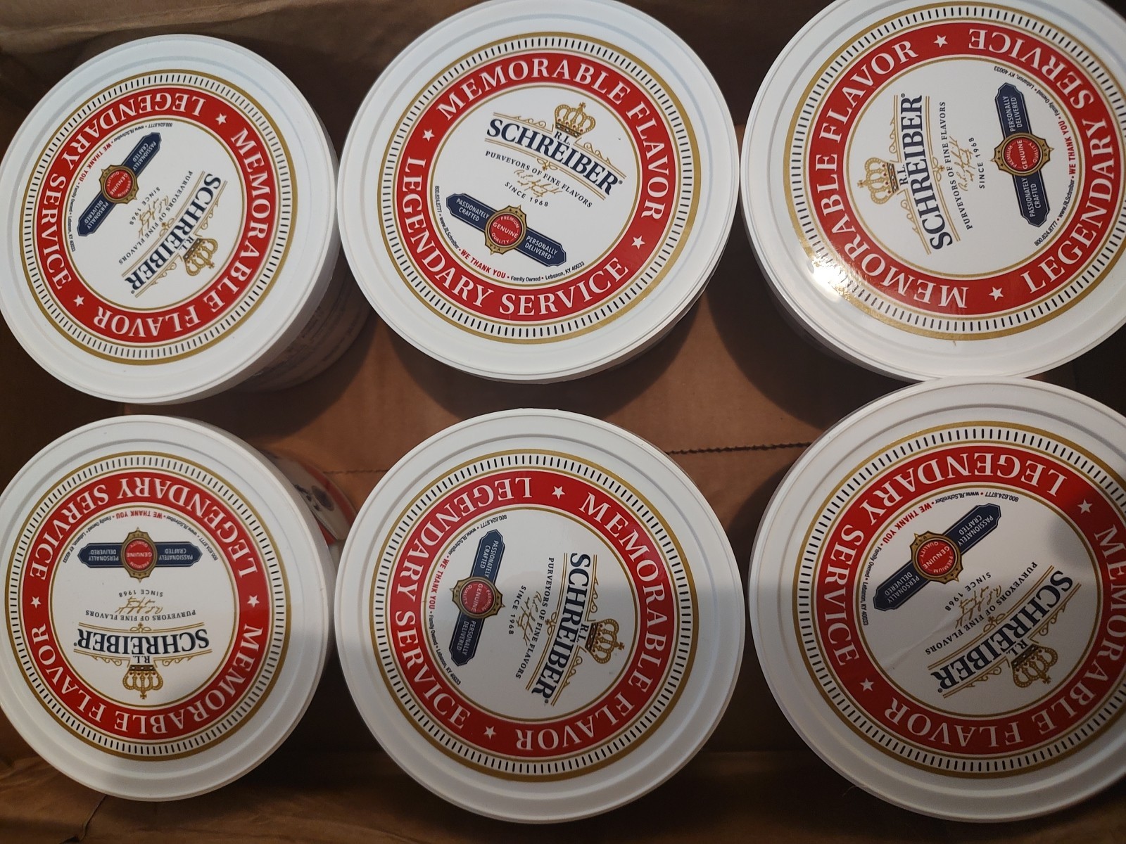 6 Pack Of Schreiber Beef Base 16 Oz Each .